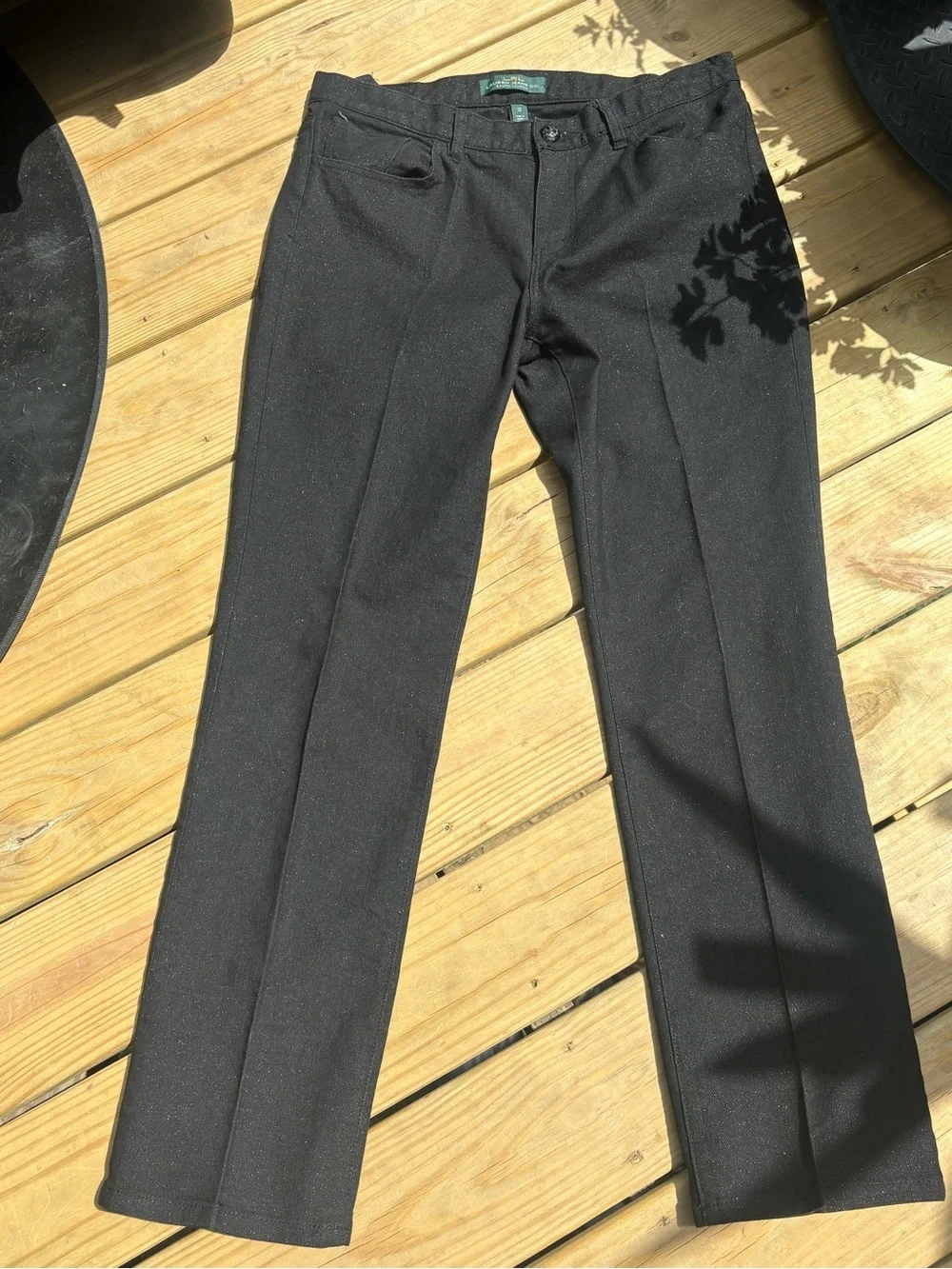 Lauren Jeans Co. Ralph Lauren Women’s Black Pants – Size 12